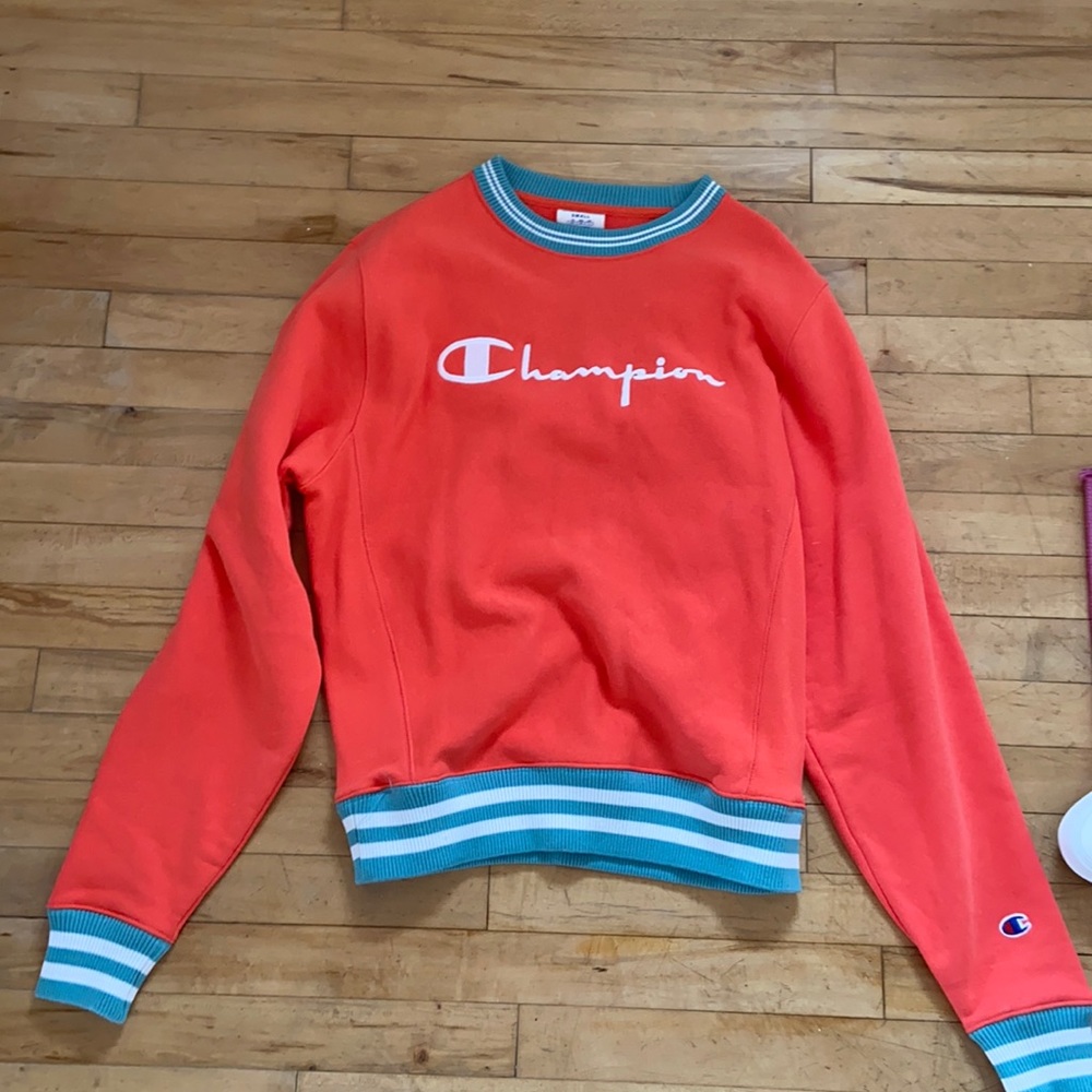 Champion Bright Logo Vintage Pull Over
